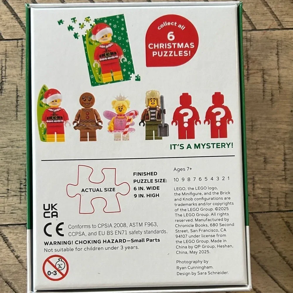 LEGO Mystery Minifigure Mini Puzzle - 🧩 Christmas 🎄 Edition Fairy 🧚‍♀️ 😇